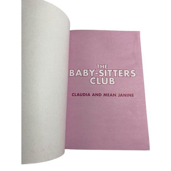 THE BABY-SITTERS CLUB CLAUDIA‎ AND MEAN JANINE - Picture 4 of 8